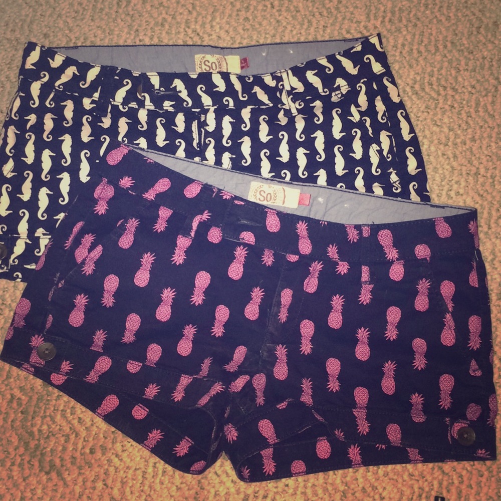 Patterned shorts